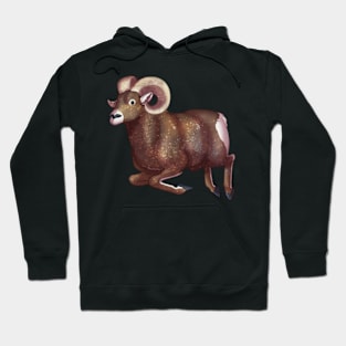 Cozy Bighorn Sheep Hoodie